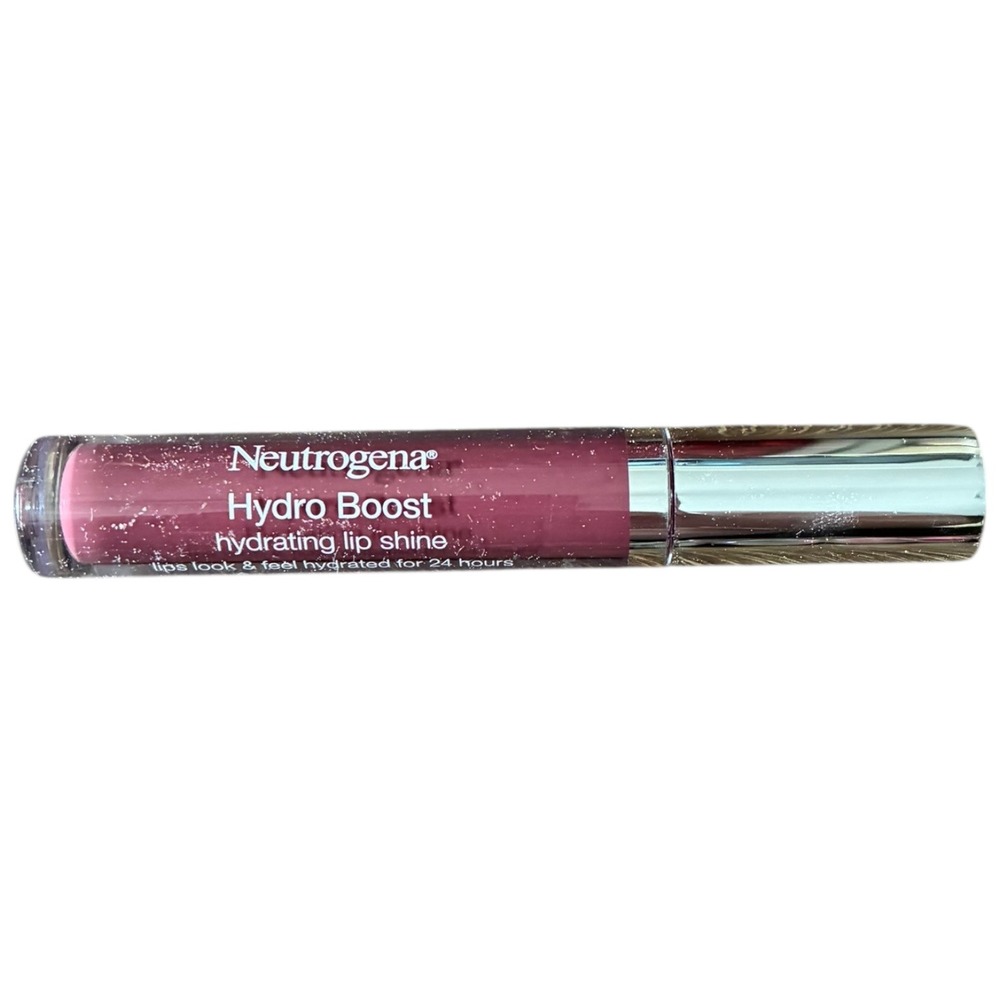 Neutrogena Hydro Boost Hydrating Lip Shine Hyaluronic‎ Acid Shade: Soft Mulberry
